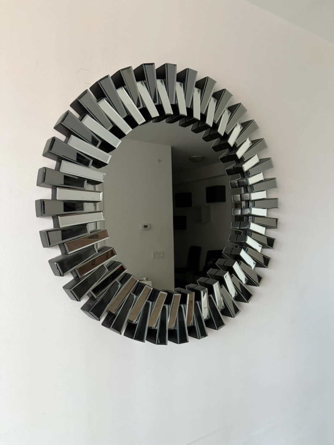 Round Decorative Wall Mirror - photo 2