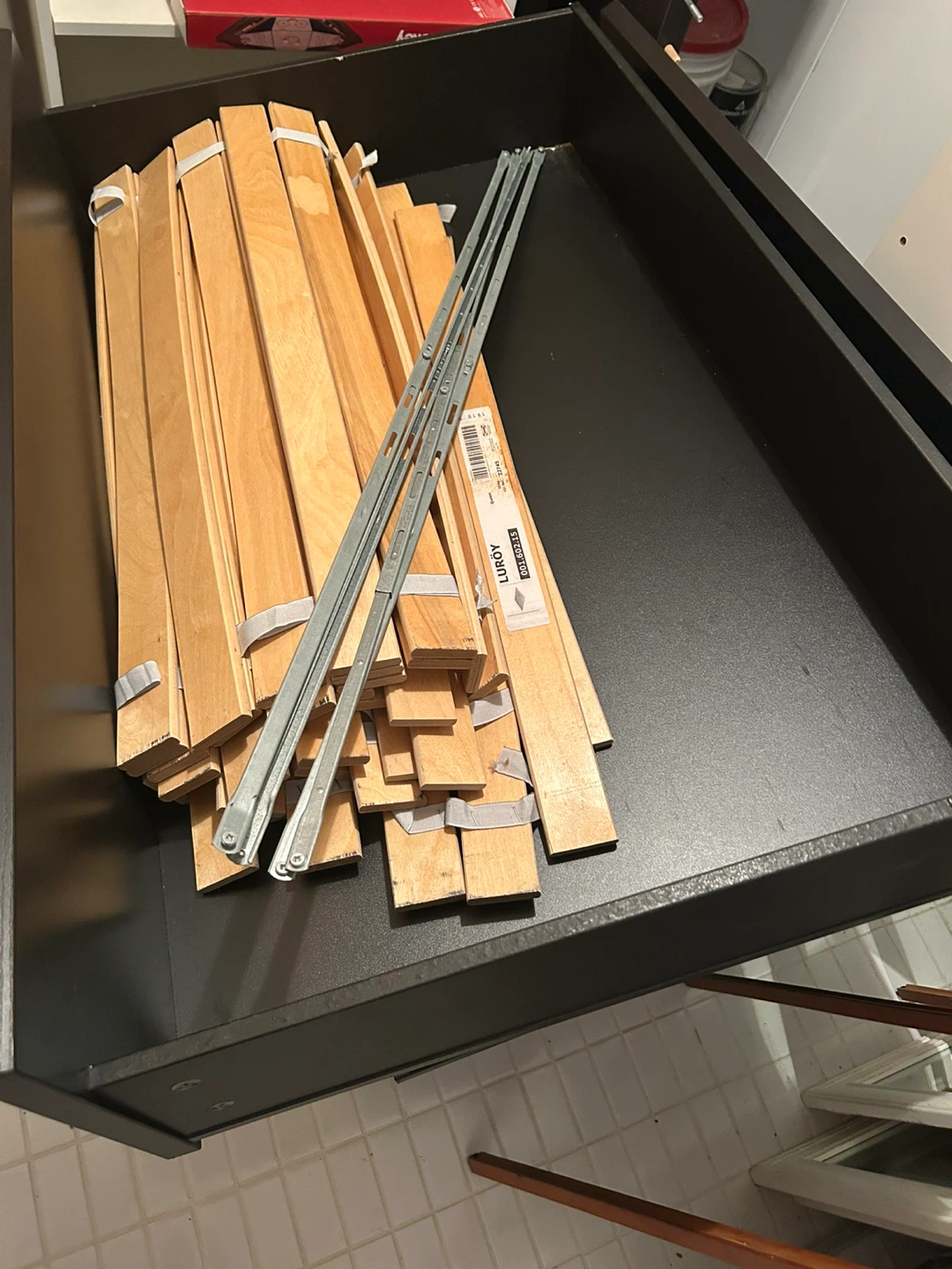 IKEA Malm Bed Frame - Dark Brown Veneer - photo 3