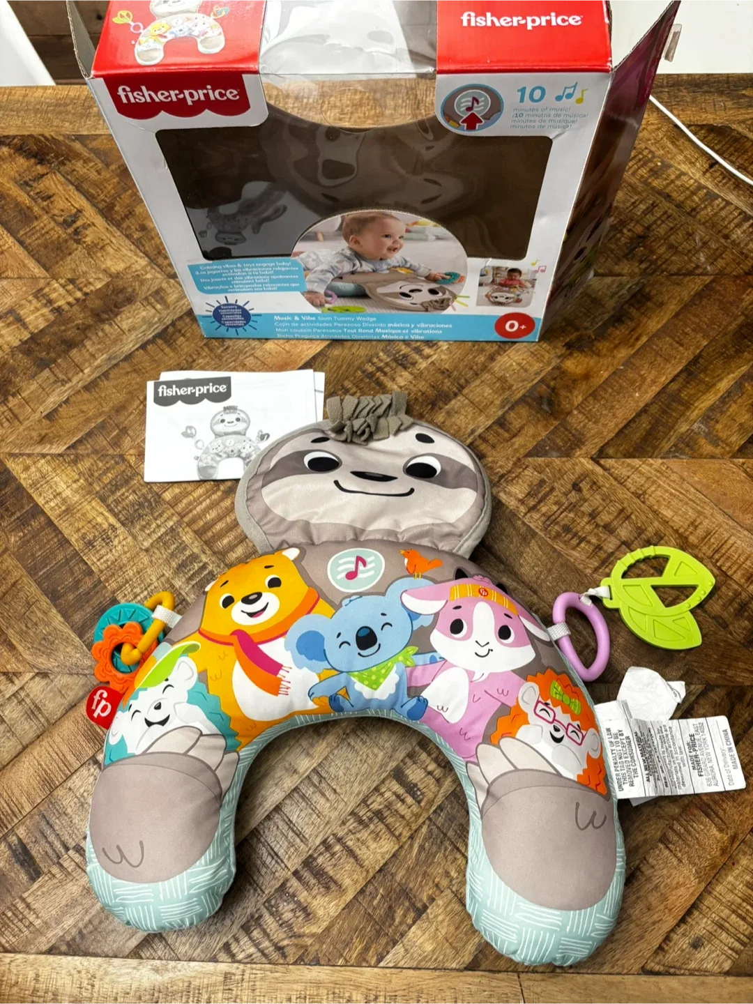 Fisher-Price Sloth Tummy Time Wedge