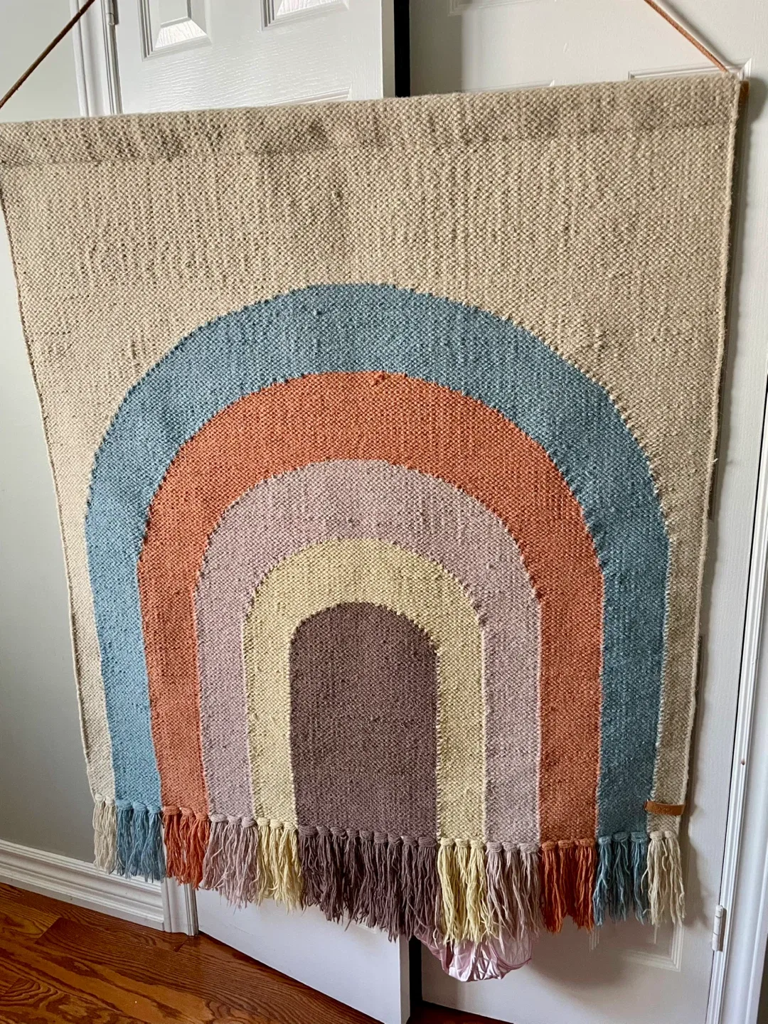 OYOY The Rainbow Wall Rug BNWT image indicator(2)