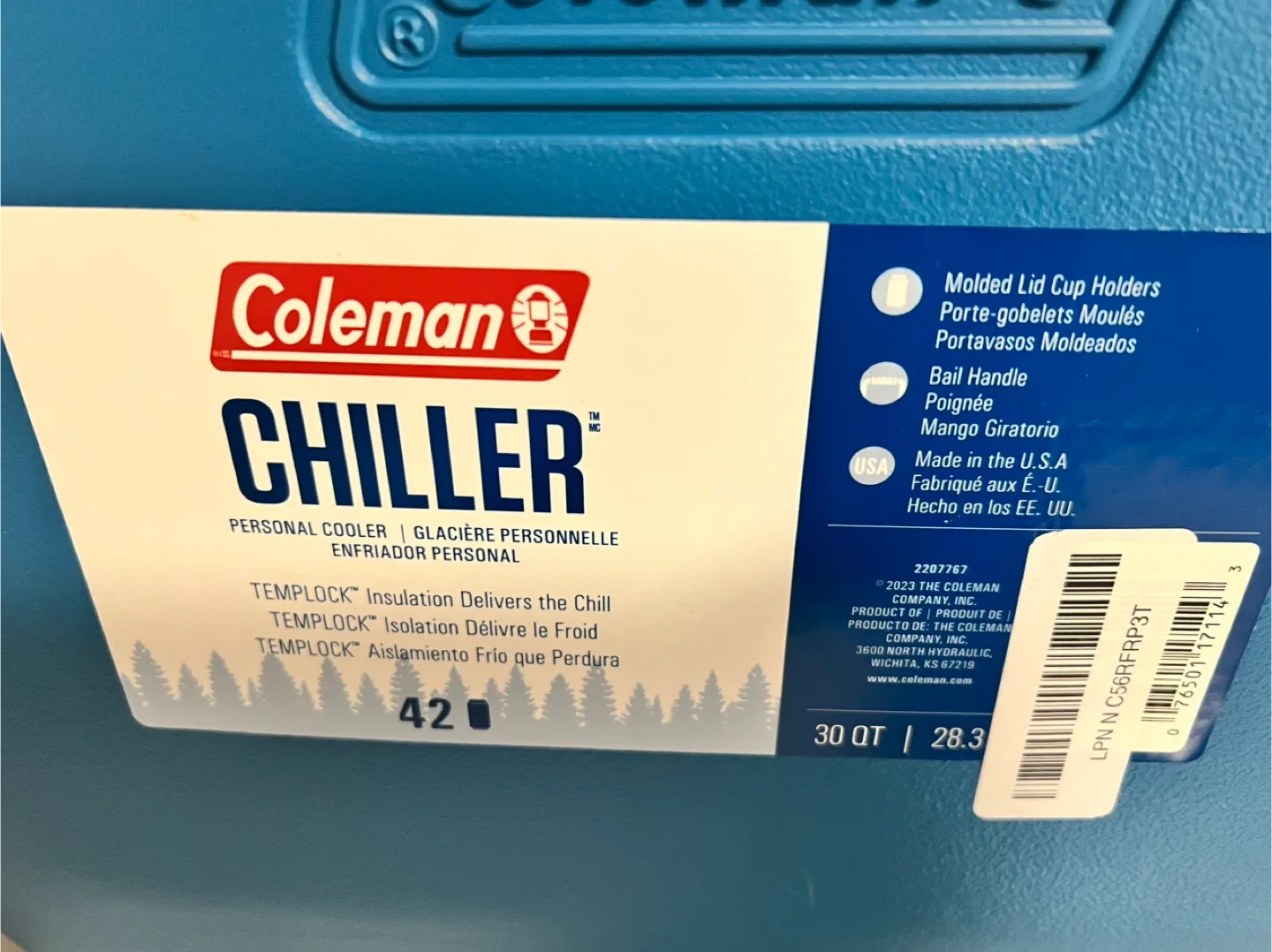 NEW 30 Coleman Quart Cooler image indicator(2)