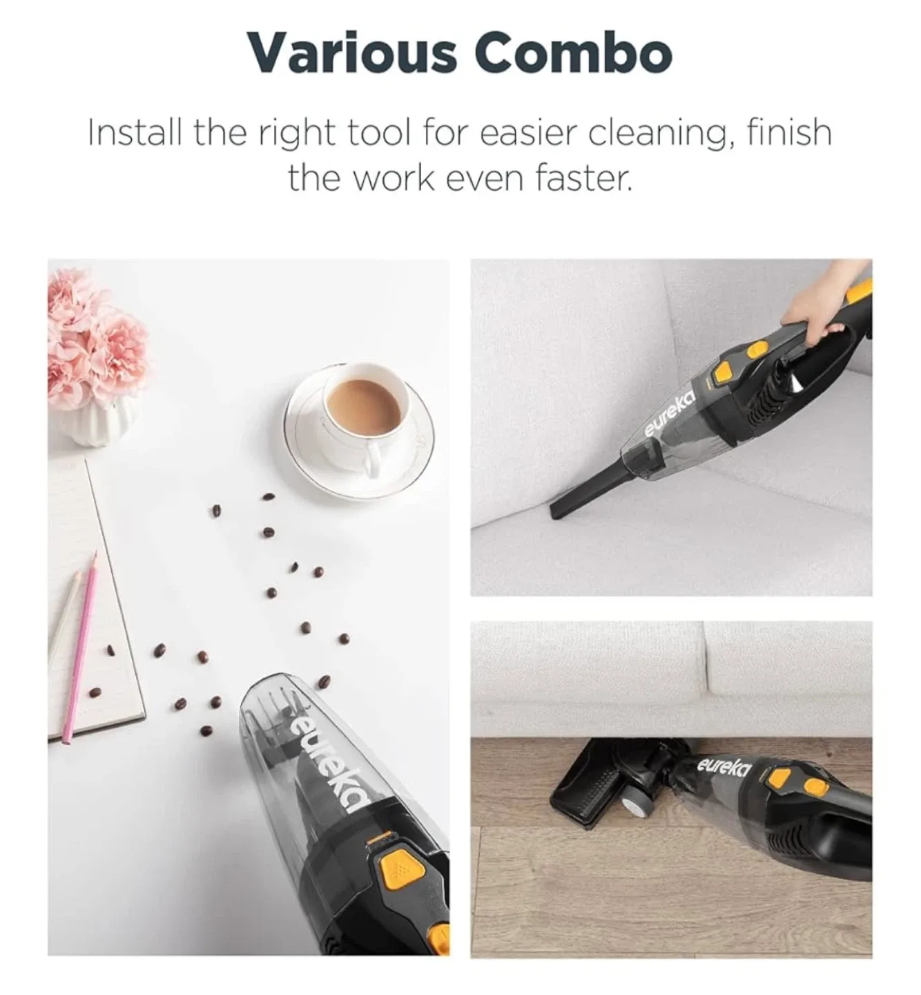 Eureka Home Lightweight Corded Stick Vacuum image indicator(5)