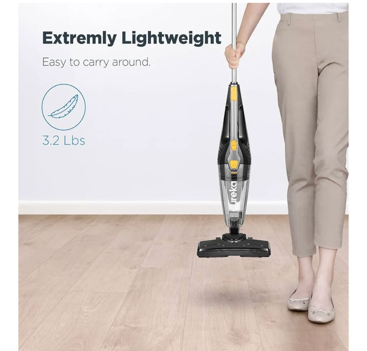 Eureka Home Lightweight Corded Stick Vacuum image indicator(2)