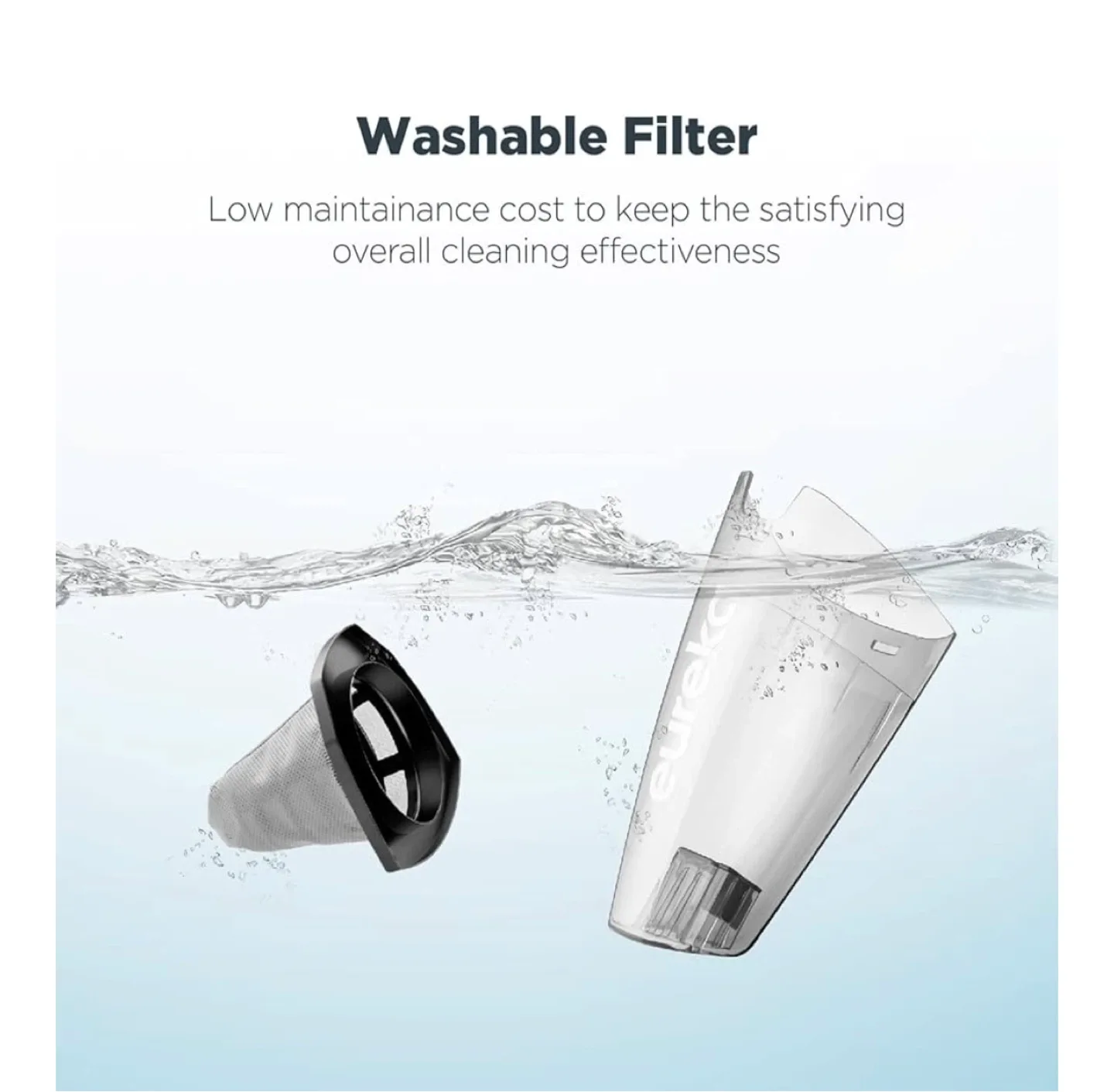 Eureka Home Lightweight Corded Stick Vacuum image indicator(4)