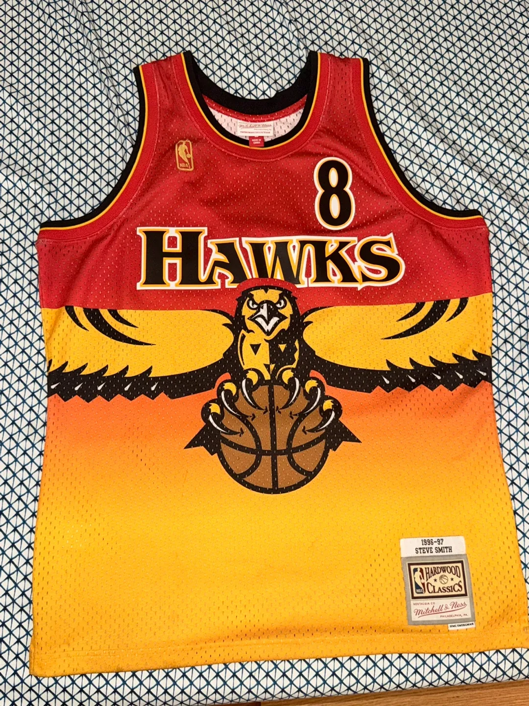 Mitchell & Ness Steve Smith Hawks Jersey image indicator(4)