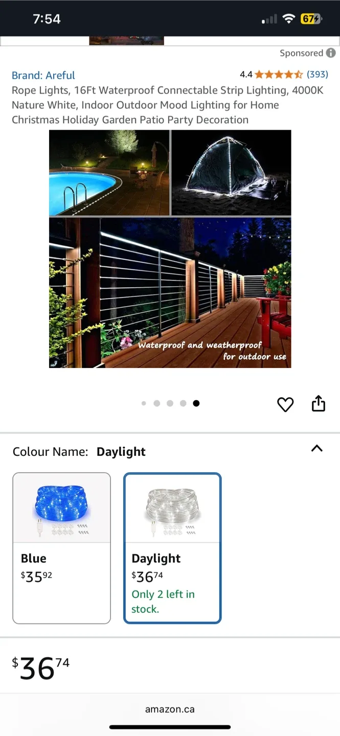 Long and Bright Multi-Use Rope Light image indicator(4)