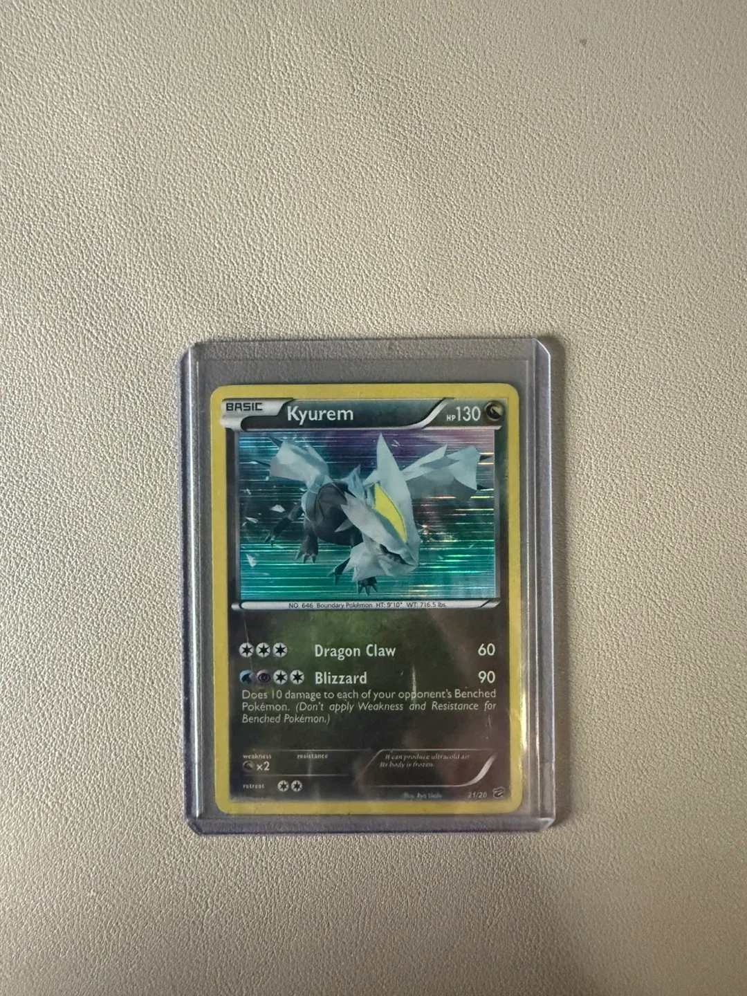 Kyurem Pokemon Card thumbnail