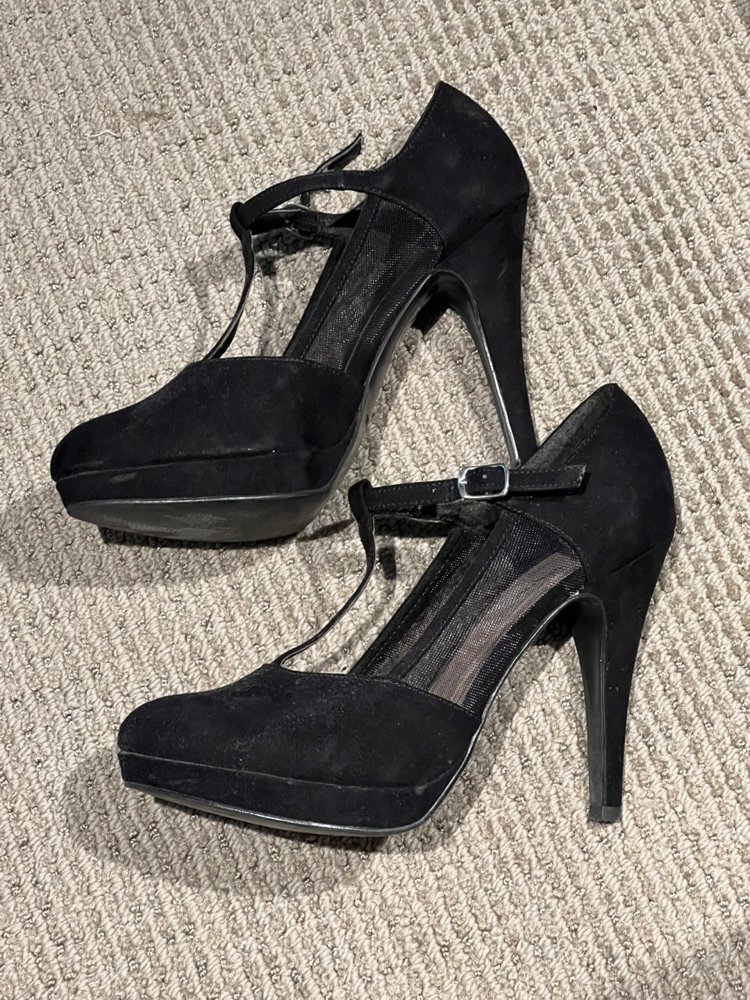 Call It Spring Black Heels, Size 8.5 - photo 2