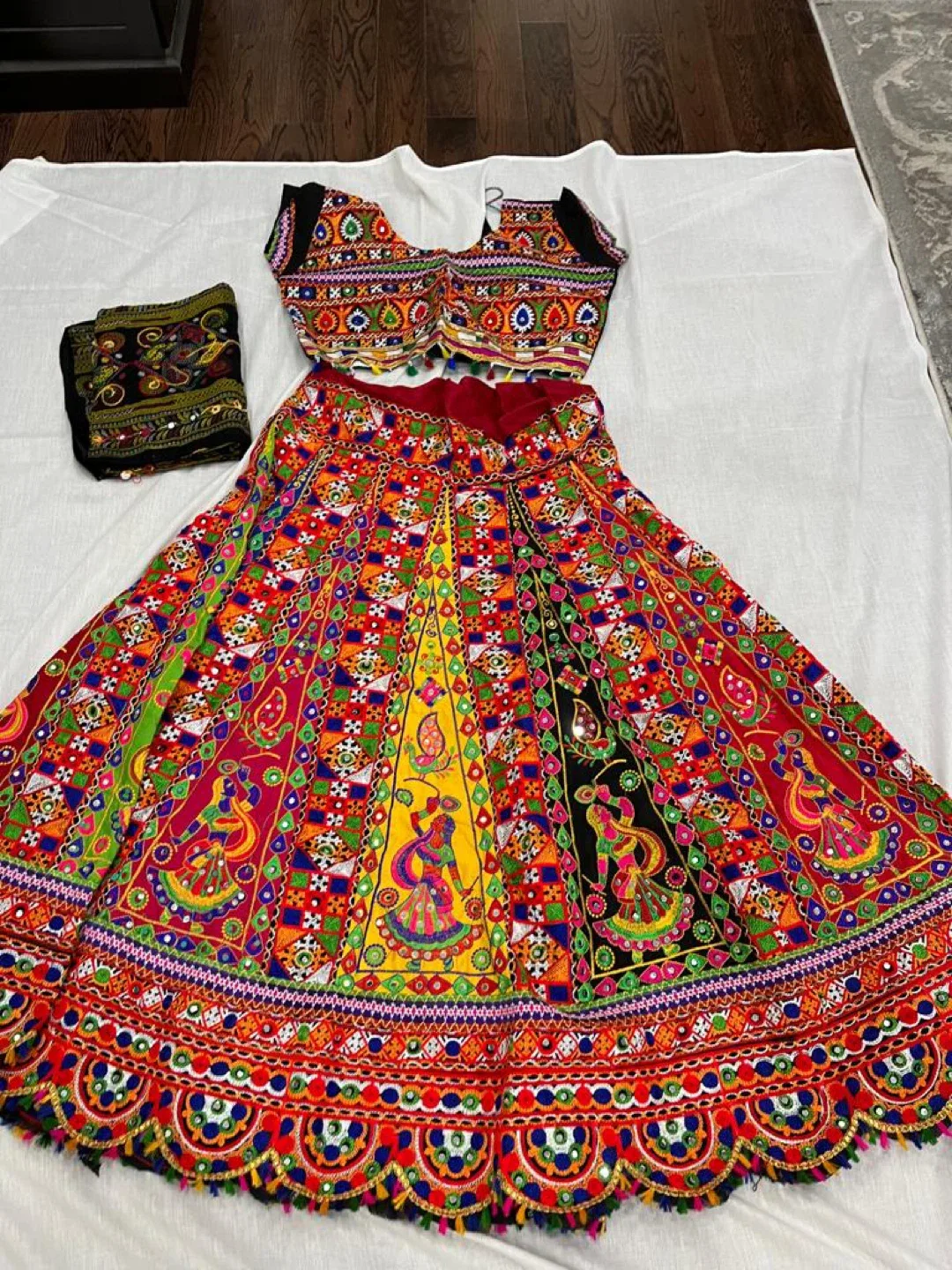 Embroidered Lehenga Choli Set from $70 to $129 image indicator(3)