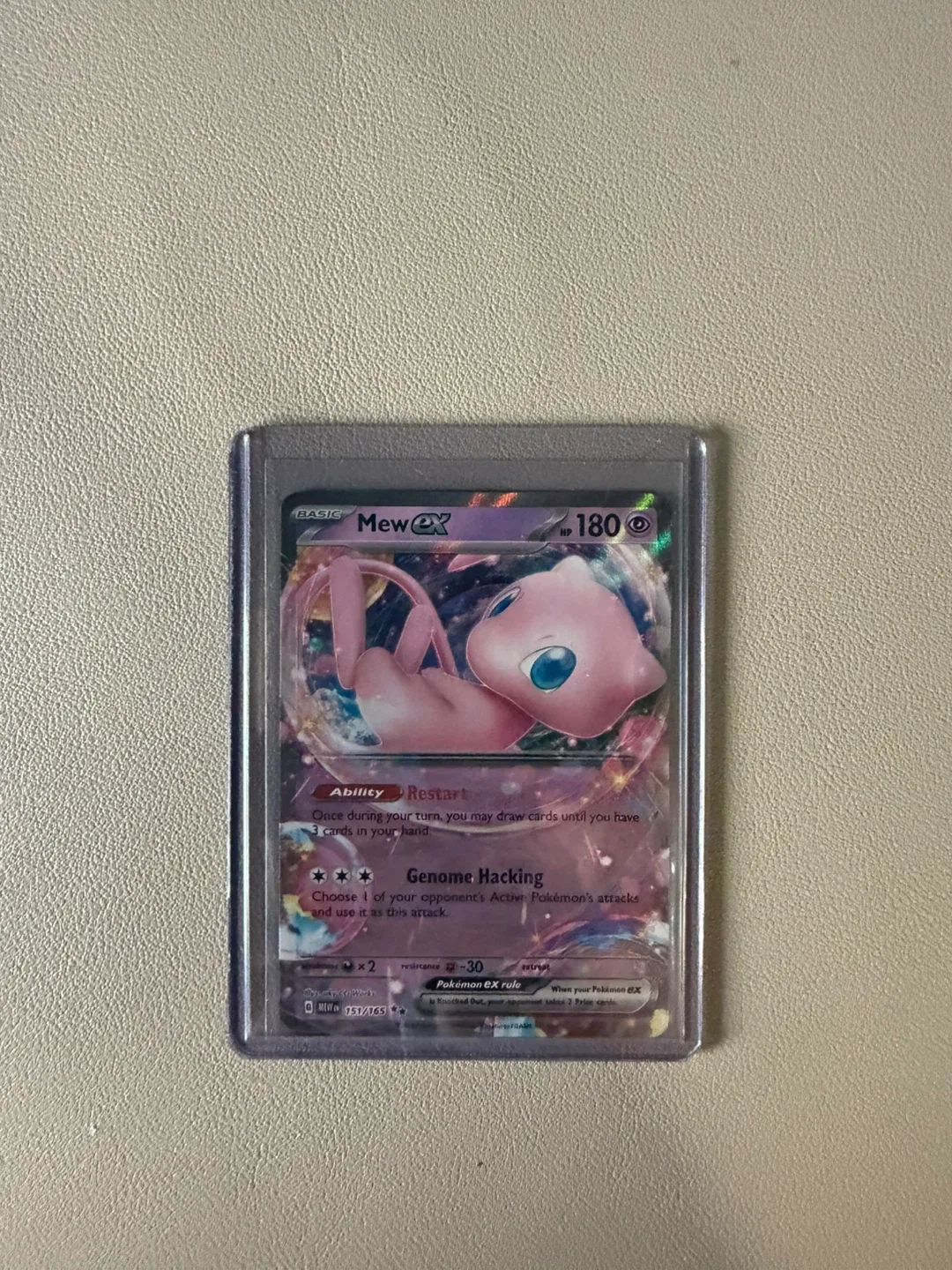 Mew EX Pokemon Card thumbnail