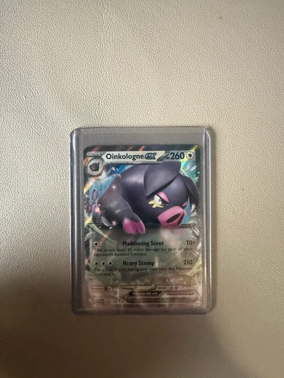 Oinkologne EX Pokemon Card thumbnail