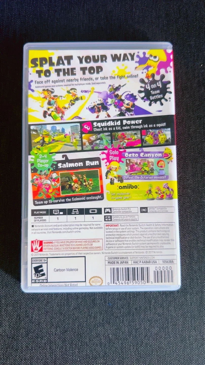 Splatoon 2 Nintendo Switch Game image indicator(2)