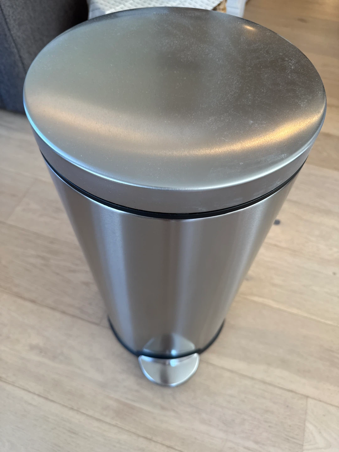 simplehuman Stainless Steel Trash Can - photo 3