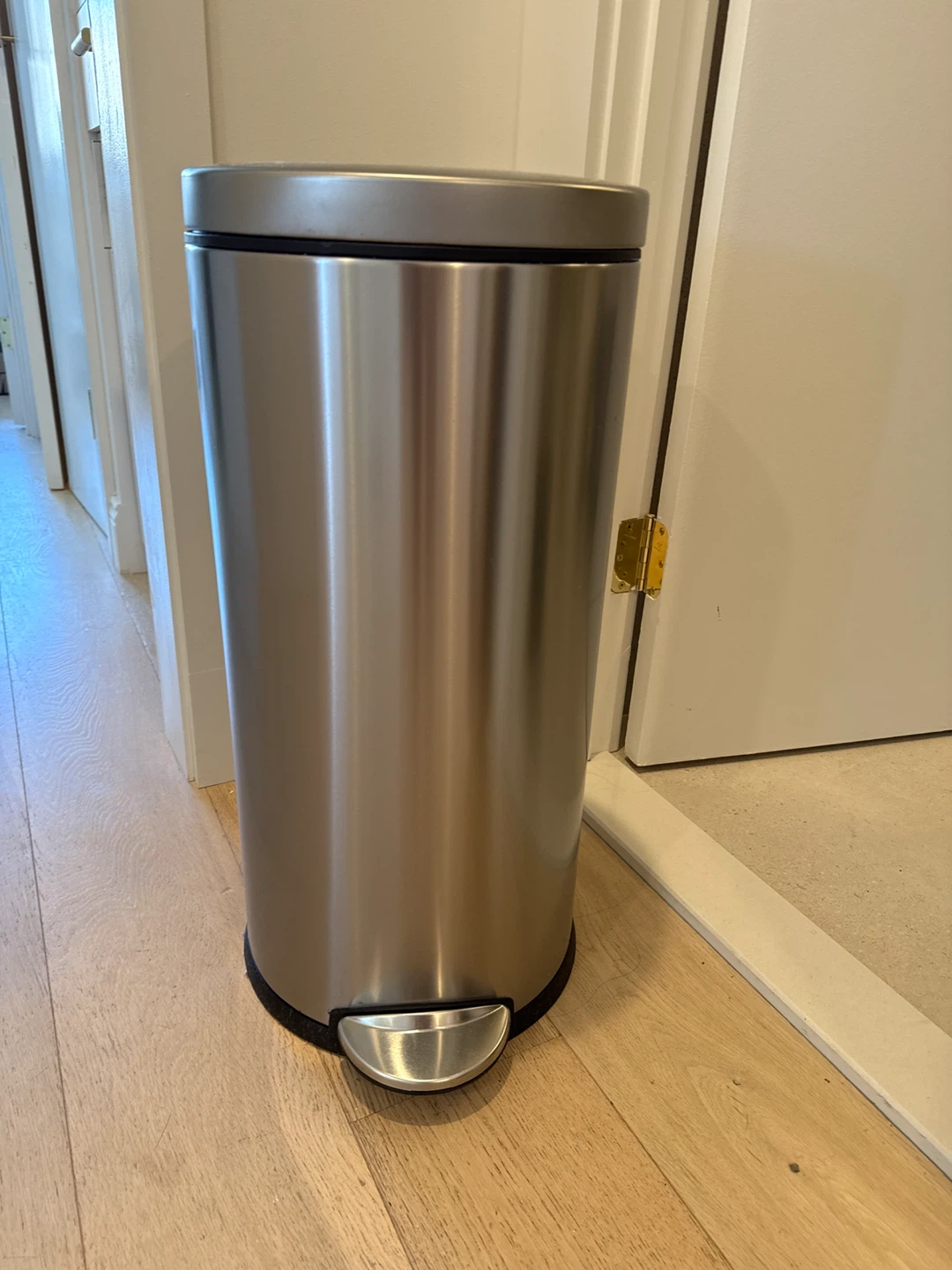 simplehuman Stainless Steel Trash Can