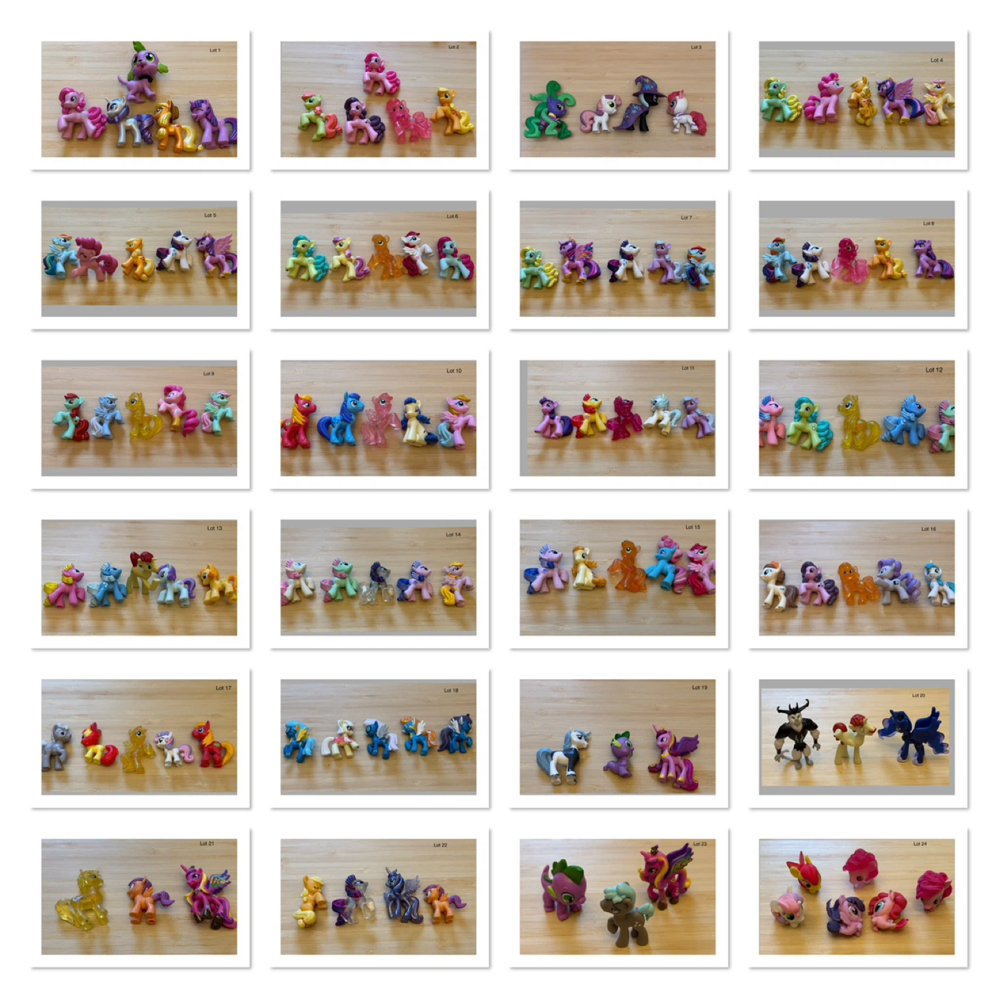 My Little Pony Mini Figures -2” and 3” figures