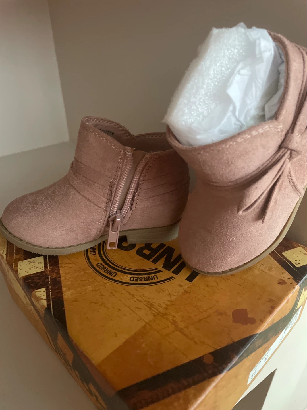UNR8ED Reece Blush Ankle Boots - Size 5.5 - photo 4