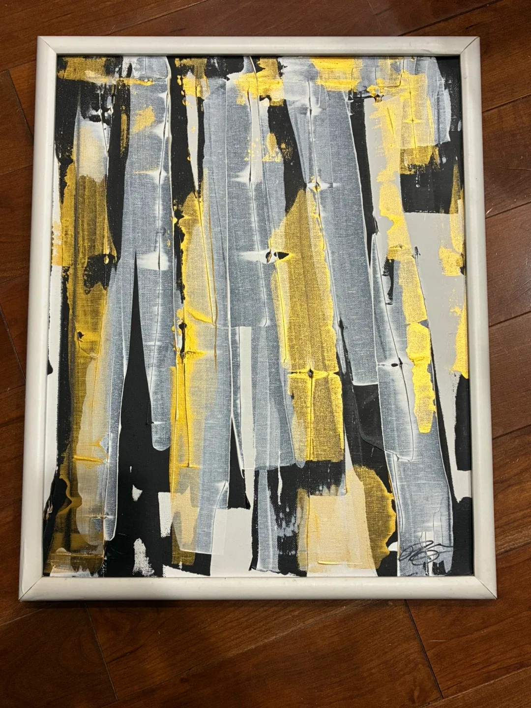 🥕 Abstract Painting in IKEA Frame thumbnail