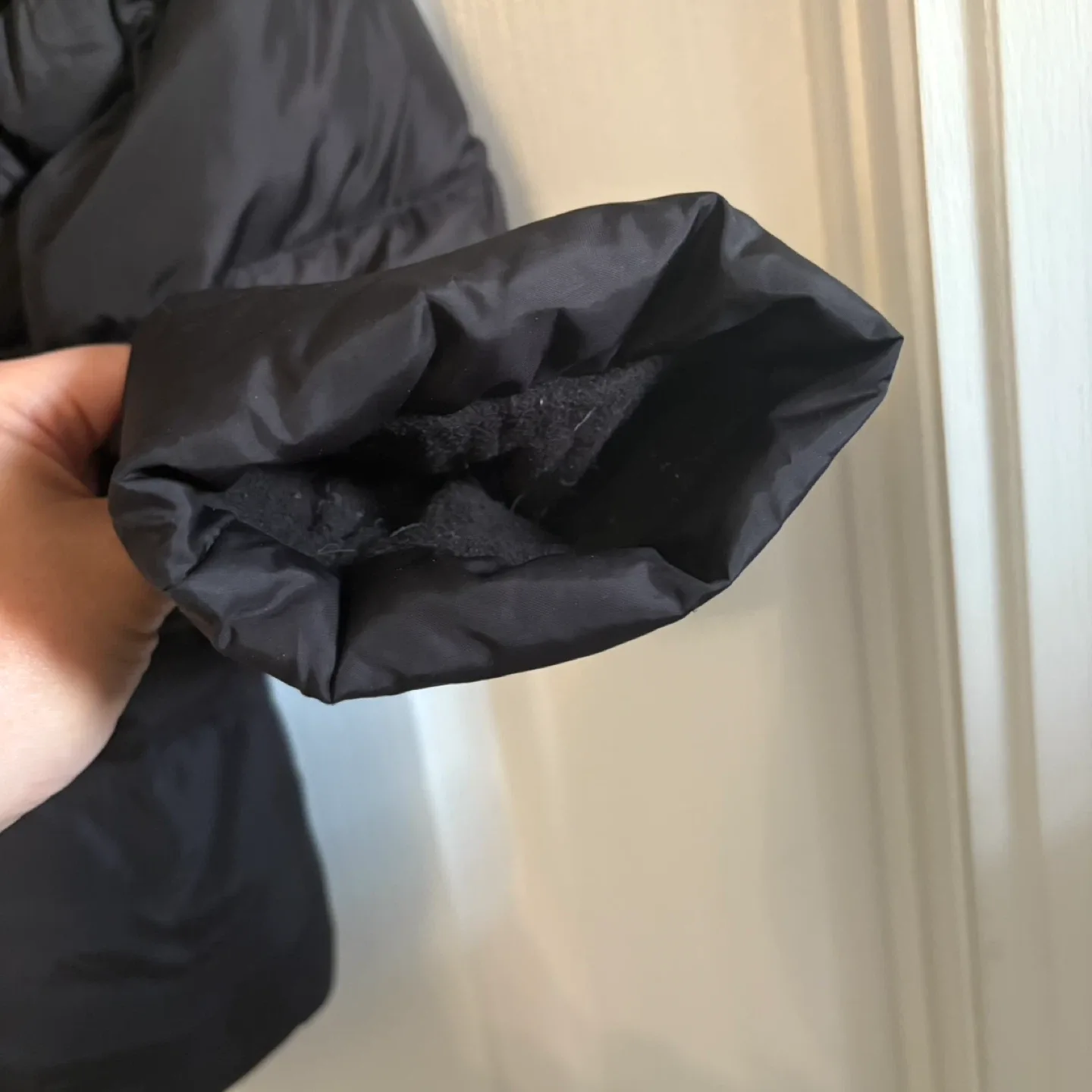 Girls The North Face Black Down Puffer  Jacket image indicator(6)