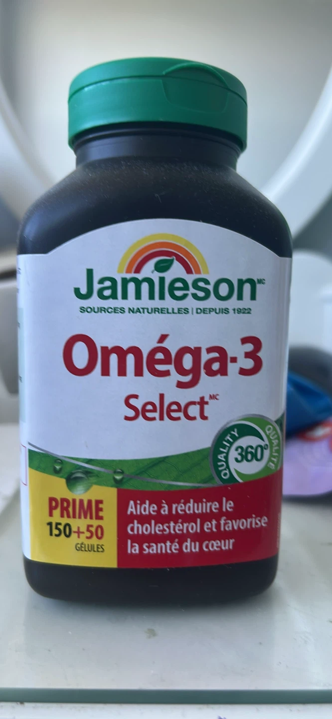 Jamieson Omega-3 Select 150+50 Softgels