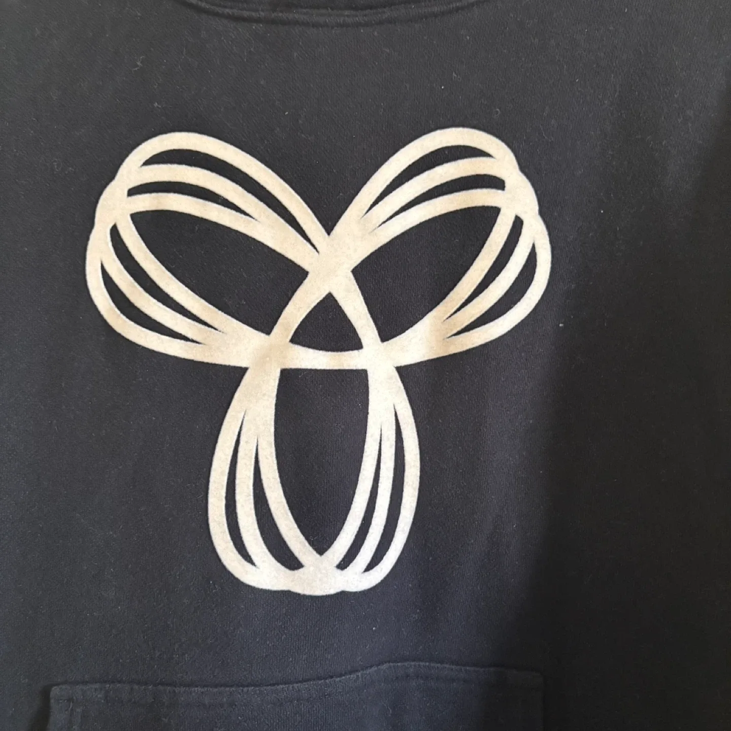 EUC TNA Black Hoodie Sweatshirt- Size M image indicator(3)