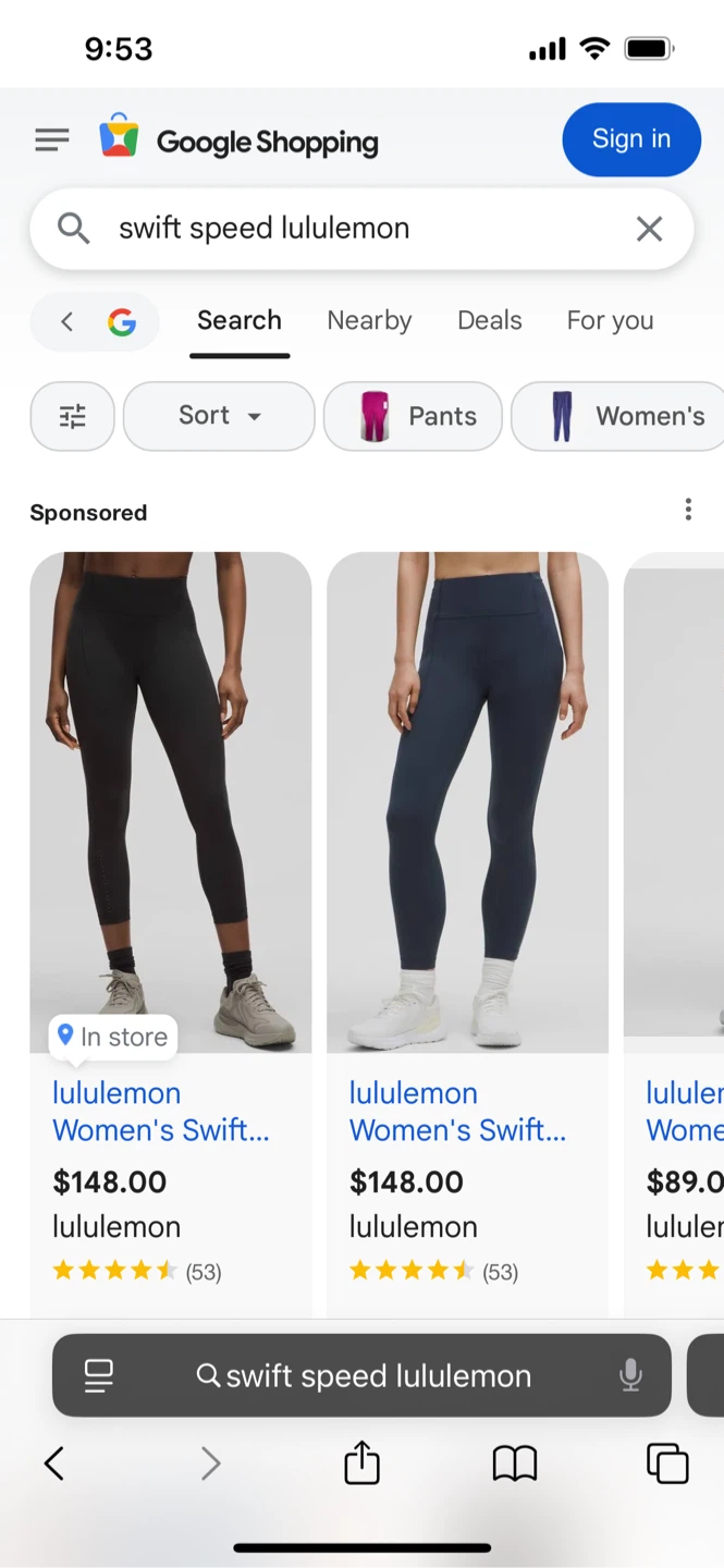 Lululemon Black swift speed Leggings - Size 4 - photo 5