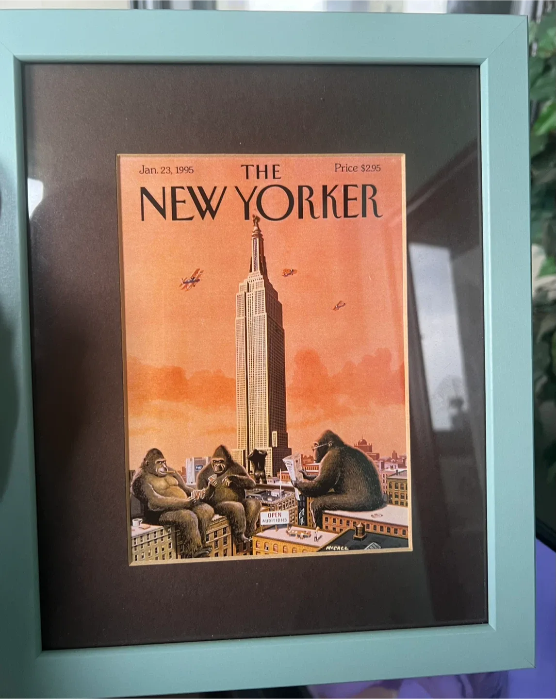 The New Yorker framed print image indicator(2)