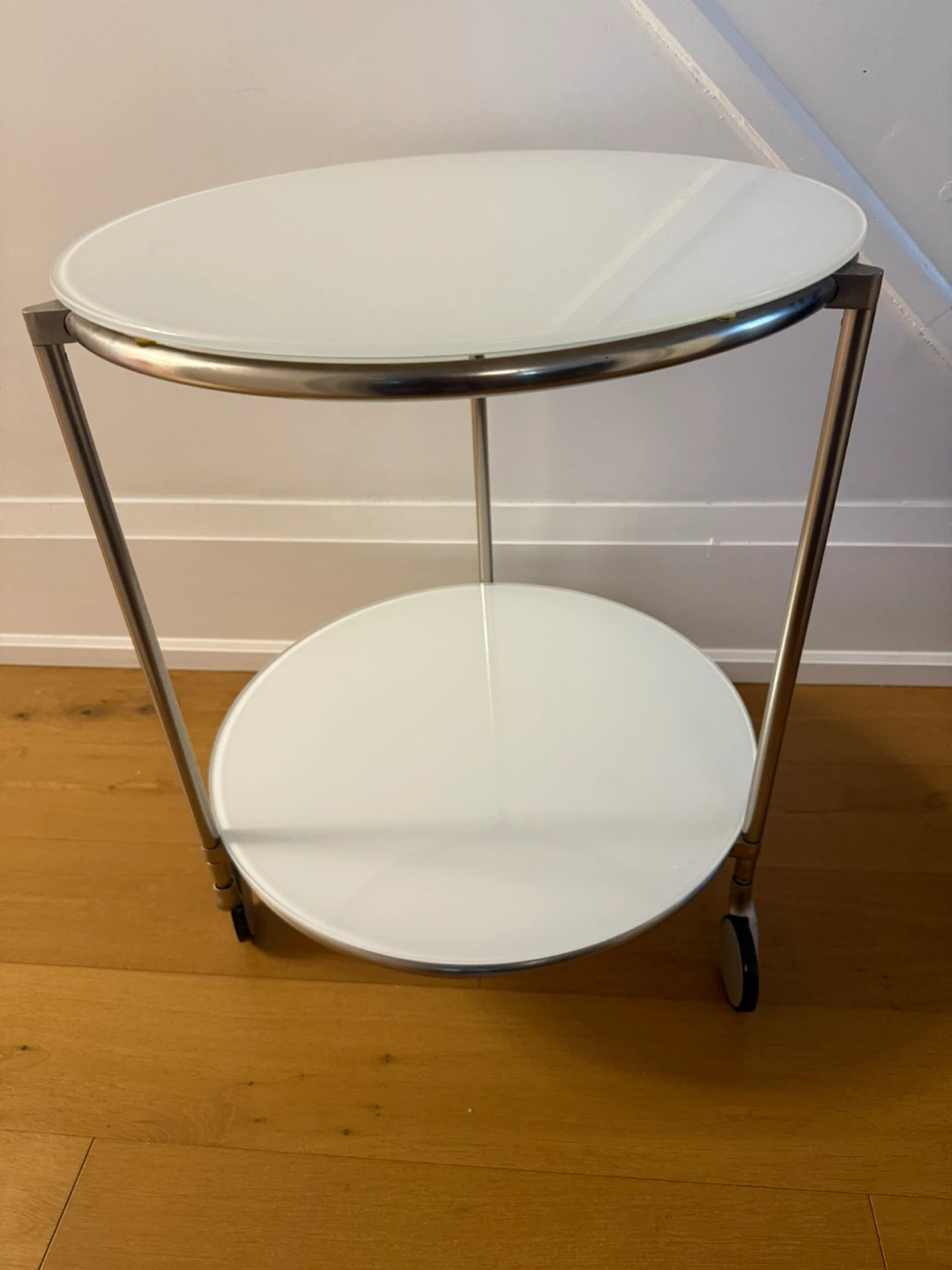 Modern Round Glass Side Table