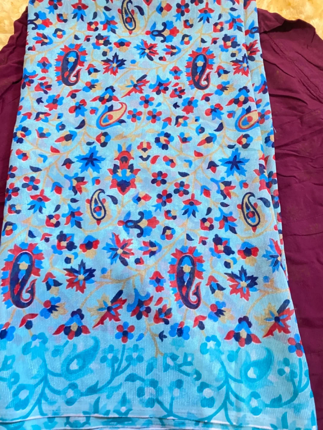 Floral Patterned saree thumbnail