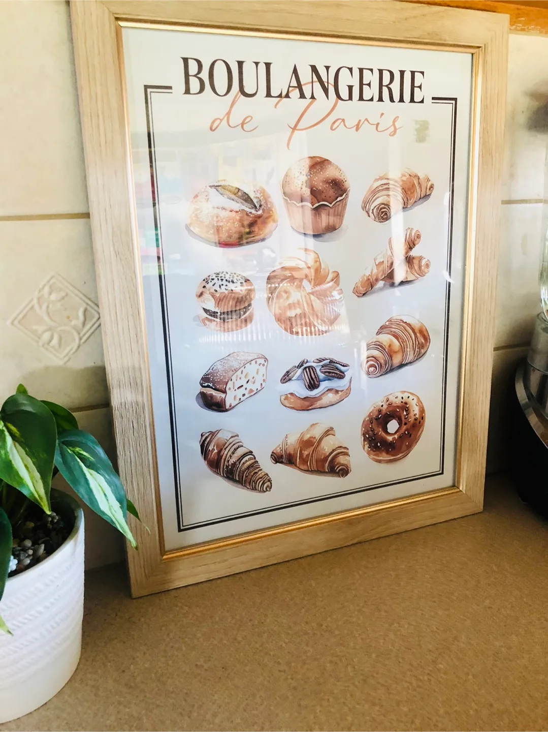 🥕Boulangerie de Paris Framed Print thumbnail