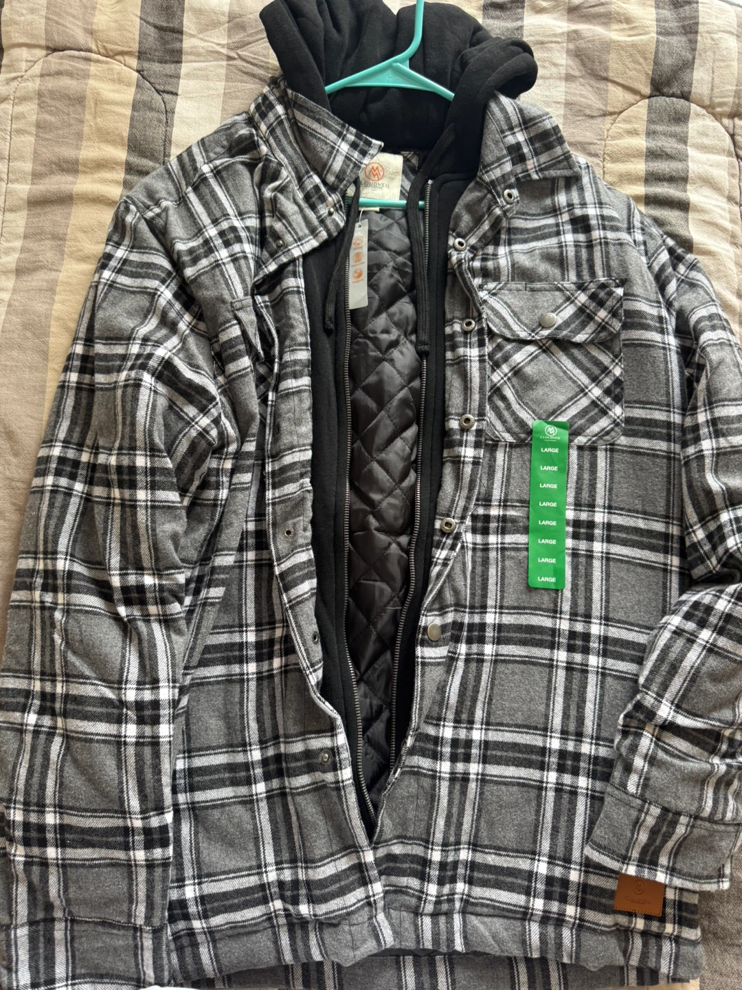 Weatherproof Vintage Plaid Jacket - Large