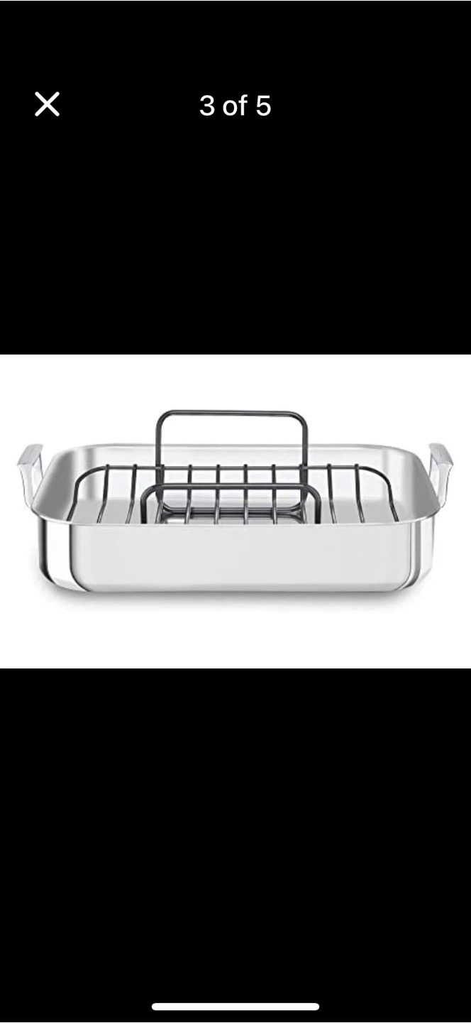 KitchenAid Gourmet Series Roasting Pan with Rack - photo 2