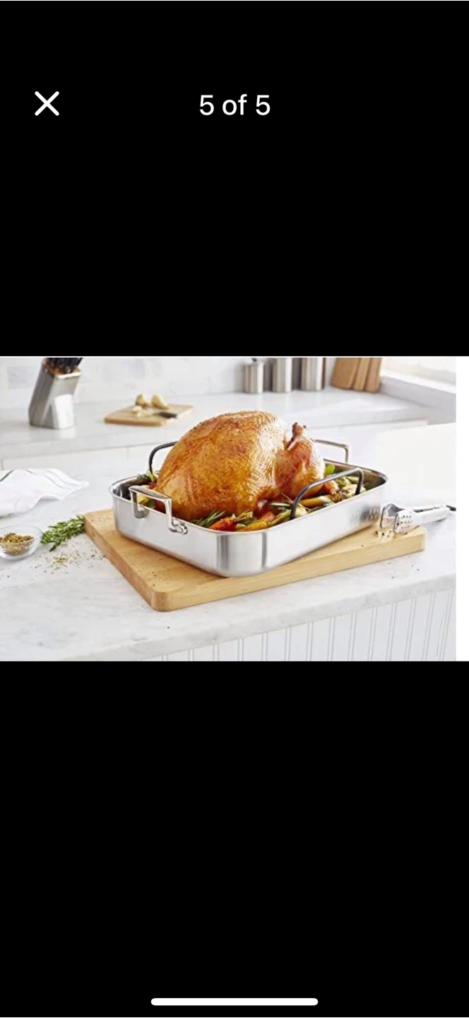 KitchenAid Gourmet Series Roasting Pan with Rack - photo 4