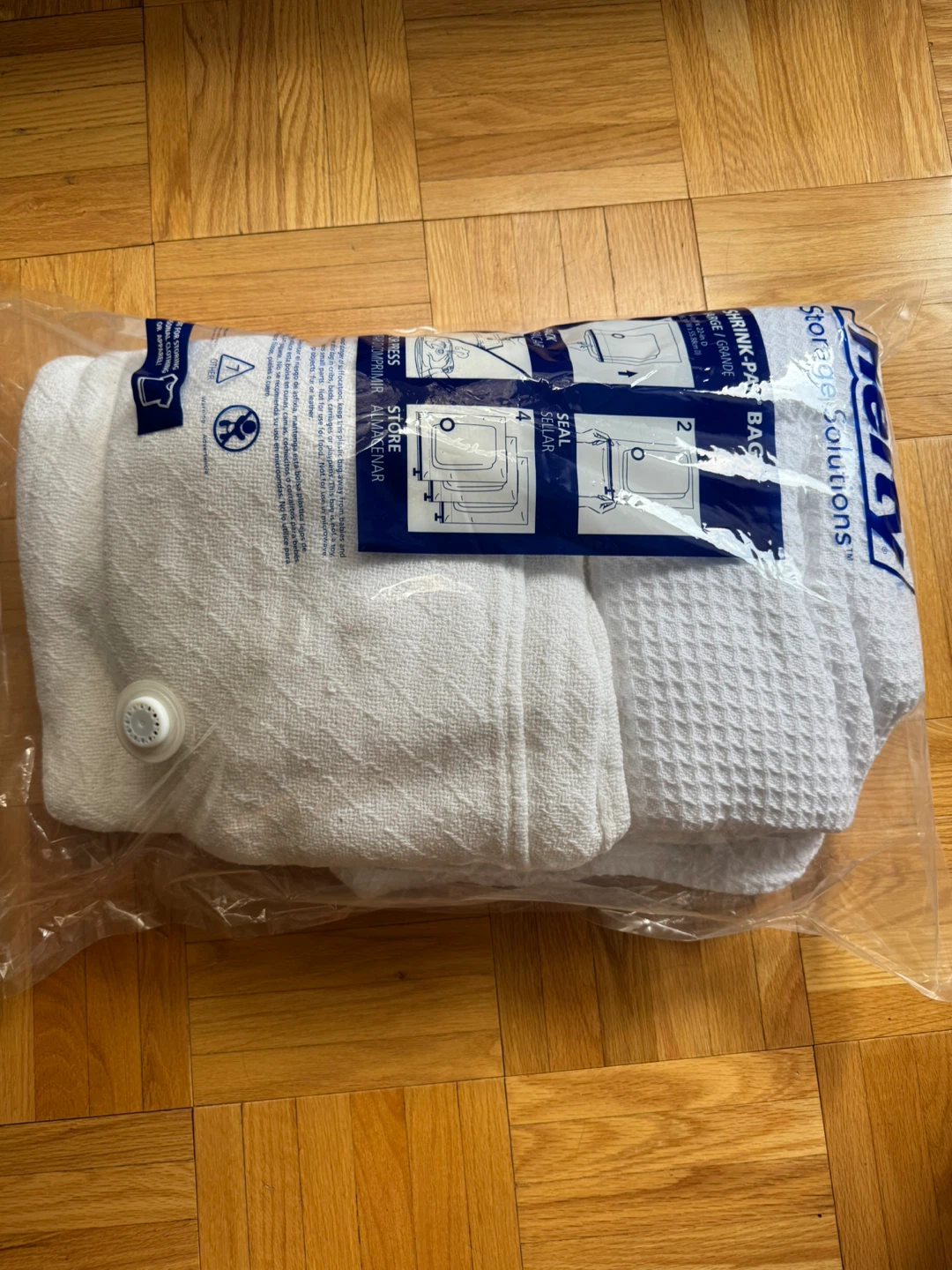 Two full size cotton blankets
