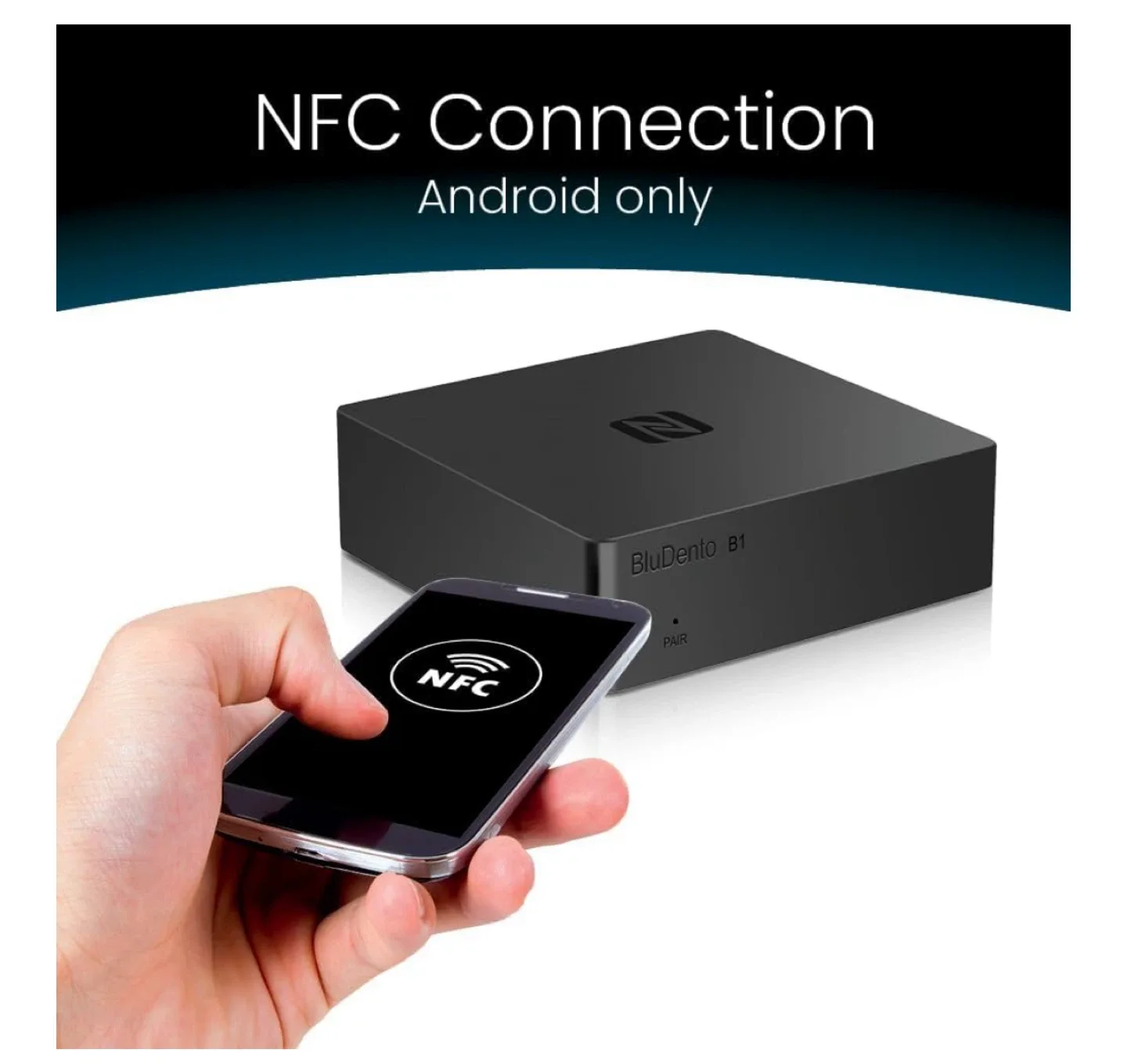 BluDento B1 Bluetooth Music Receiver image indicator(7)