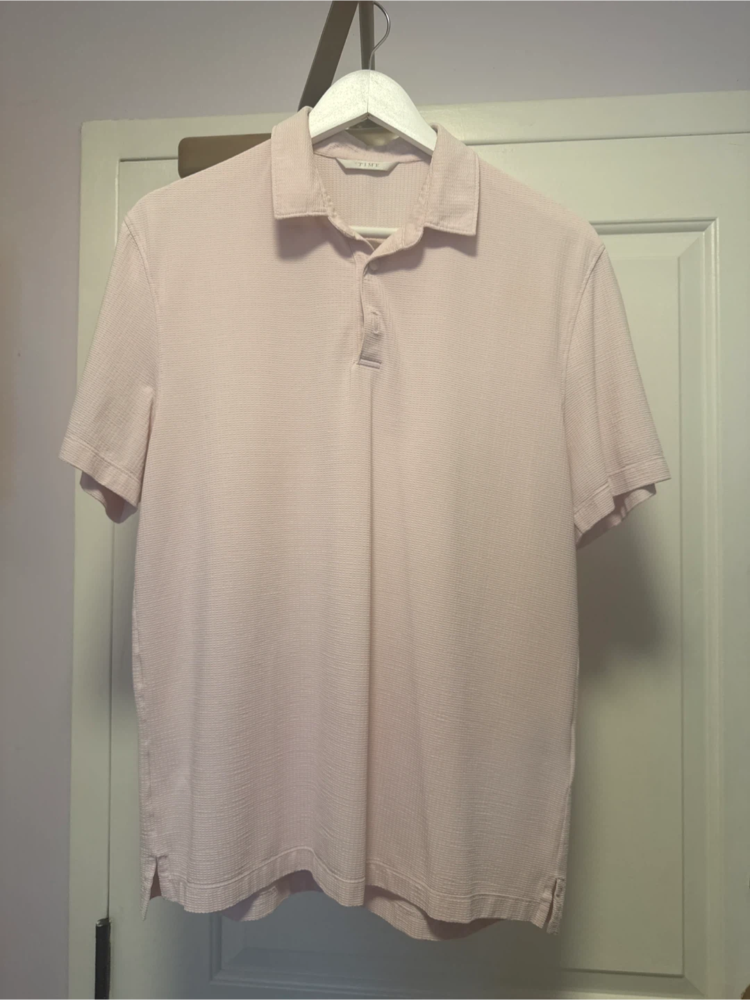 TIME Homme Pink Polo Shirt