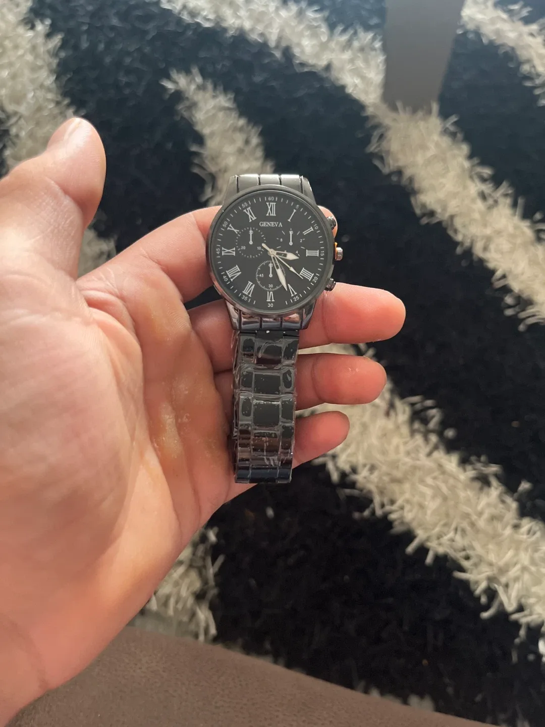 Geneva Men's Watch - Black thumbnail