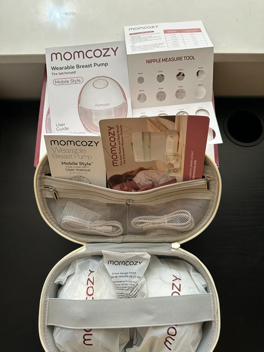 Momcozy M6 Mobile Style Wearable Breast Pump