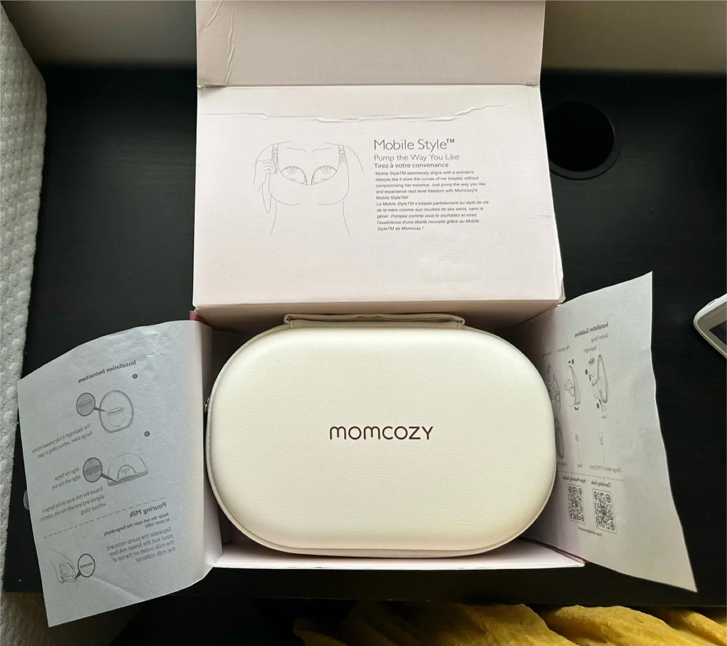 Momcozy M6 Mobile Style Wearable Breast Pump image indicator(2)