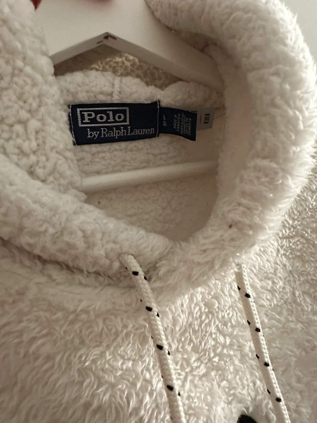 Polo Ralph Lauren Logo-Embroidered Pile Fleece Hoodie - L image indicator(2)