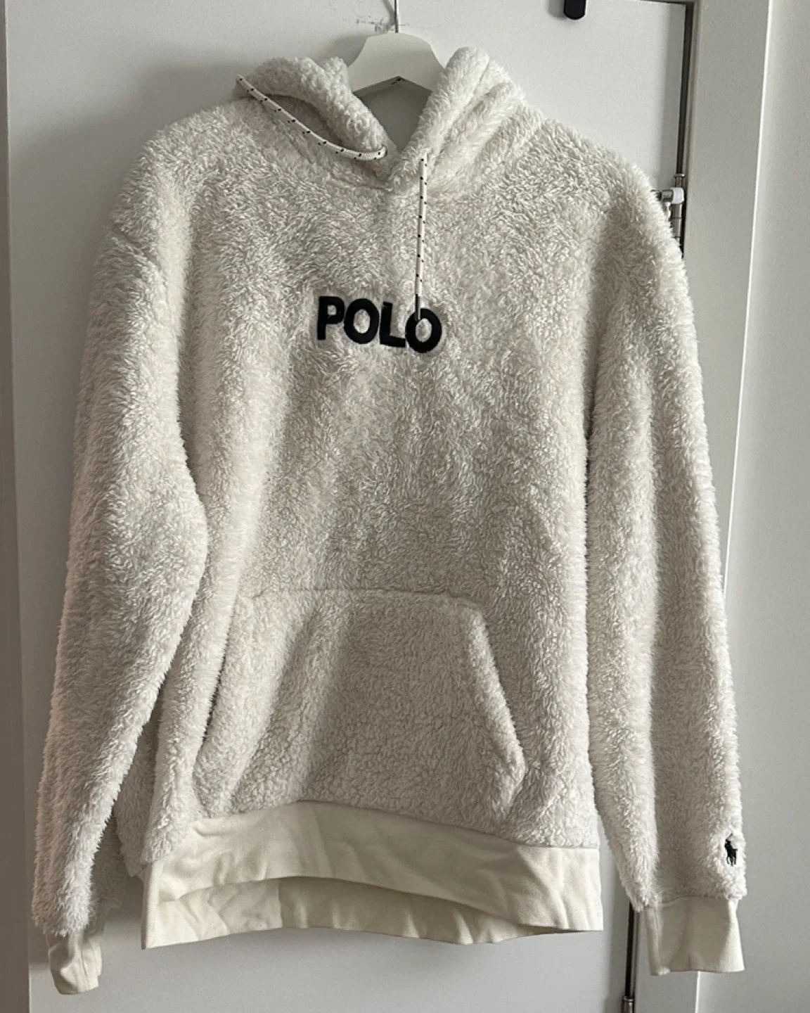 Polo Ralph Lauren Logo-Embroidered Pile Fleece Hoodie - L thumbnail