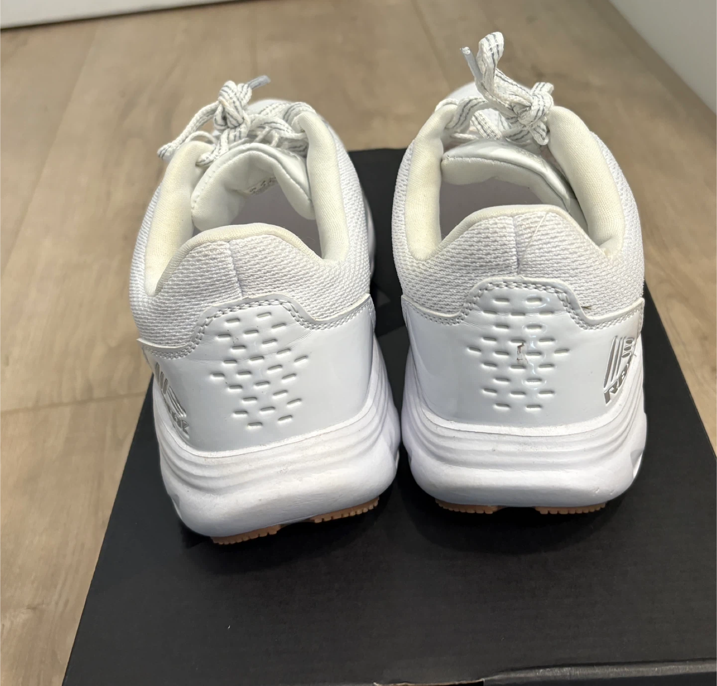 RBX White Running Shoes! Almost New! - photo 4