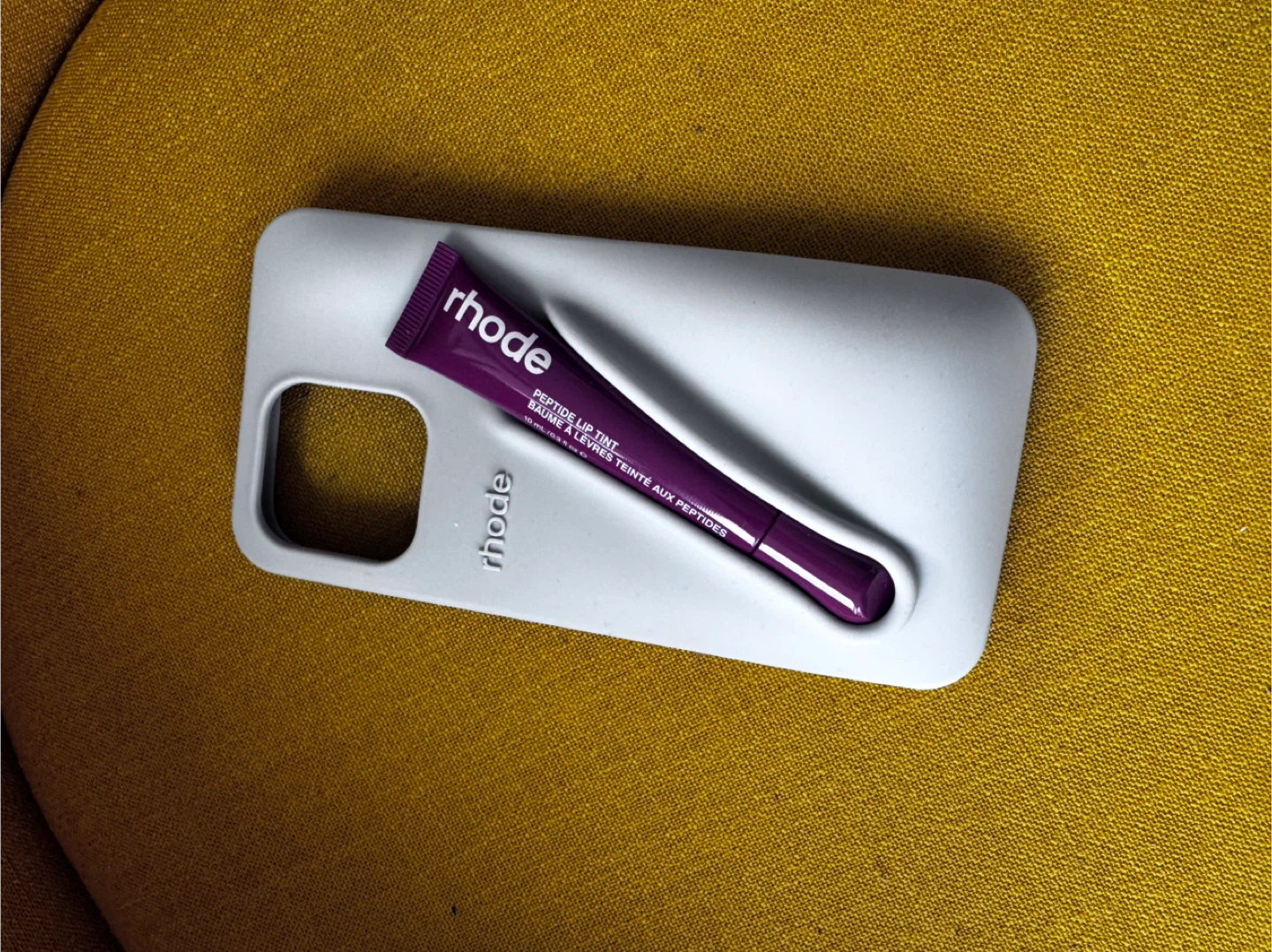Rhode Peptide Lip Tint iphone 15 pro max case