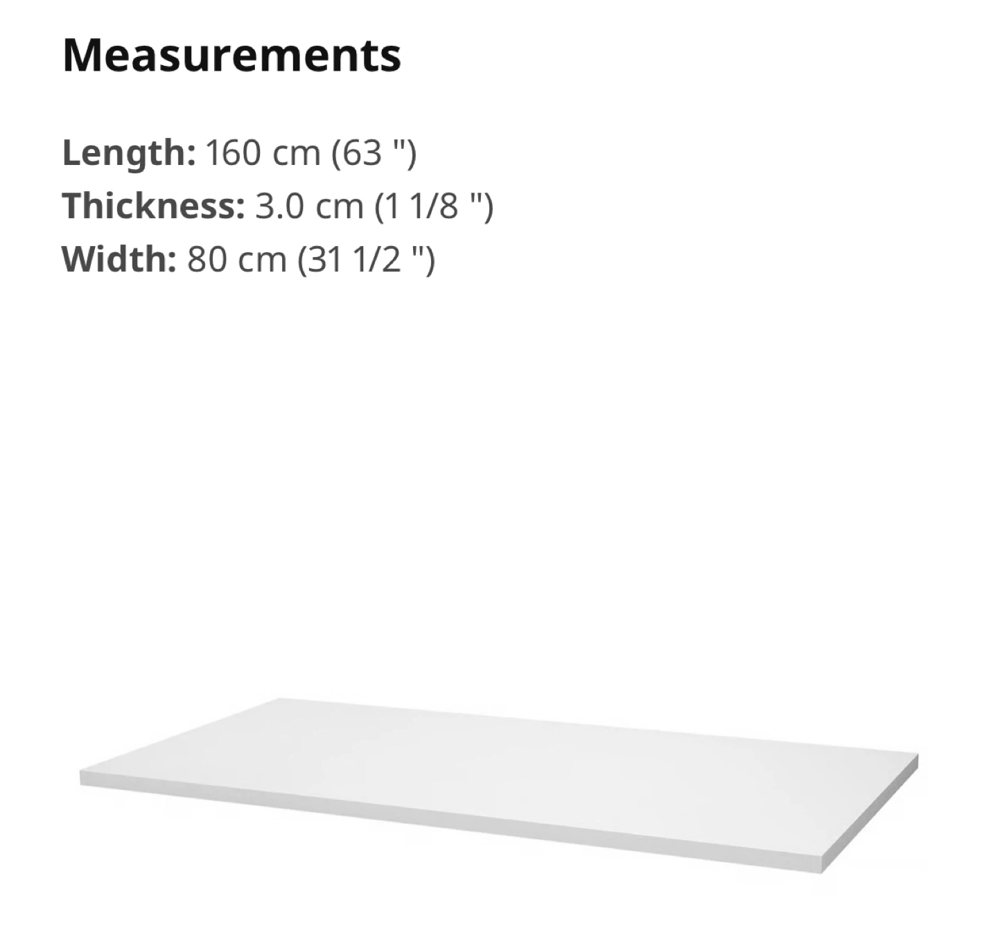 IKEA Lagkapten Table Top - photo 3