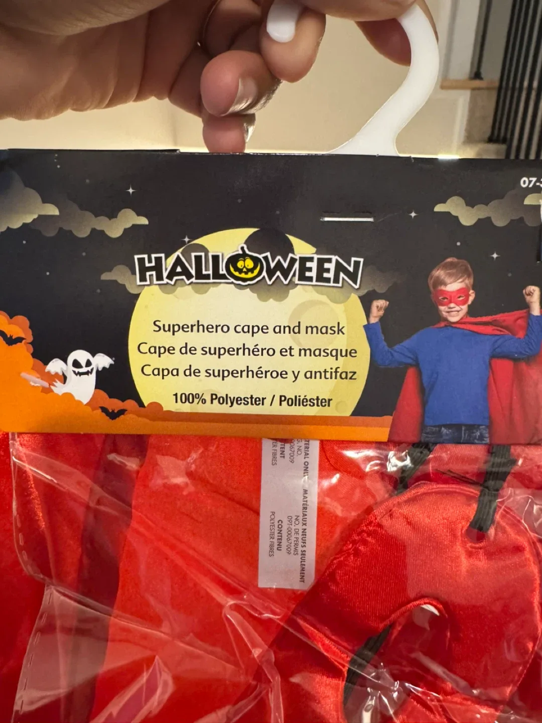 Halloween Superhero Cape and Mask - New image indicator(5)