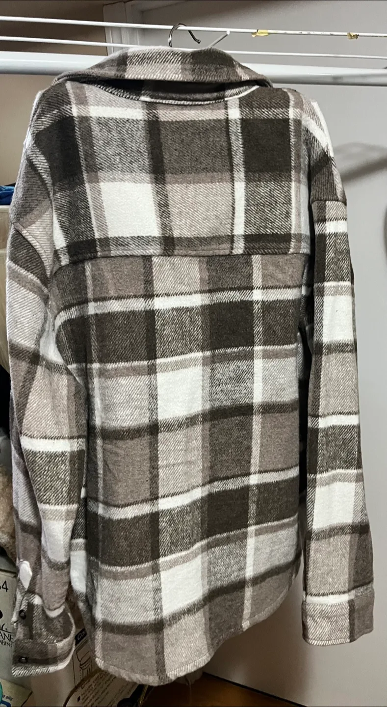 RW&CO. Plaid Flannel Shirt Jacket image indicator(2)