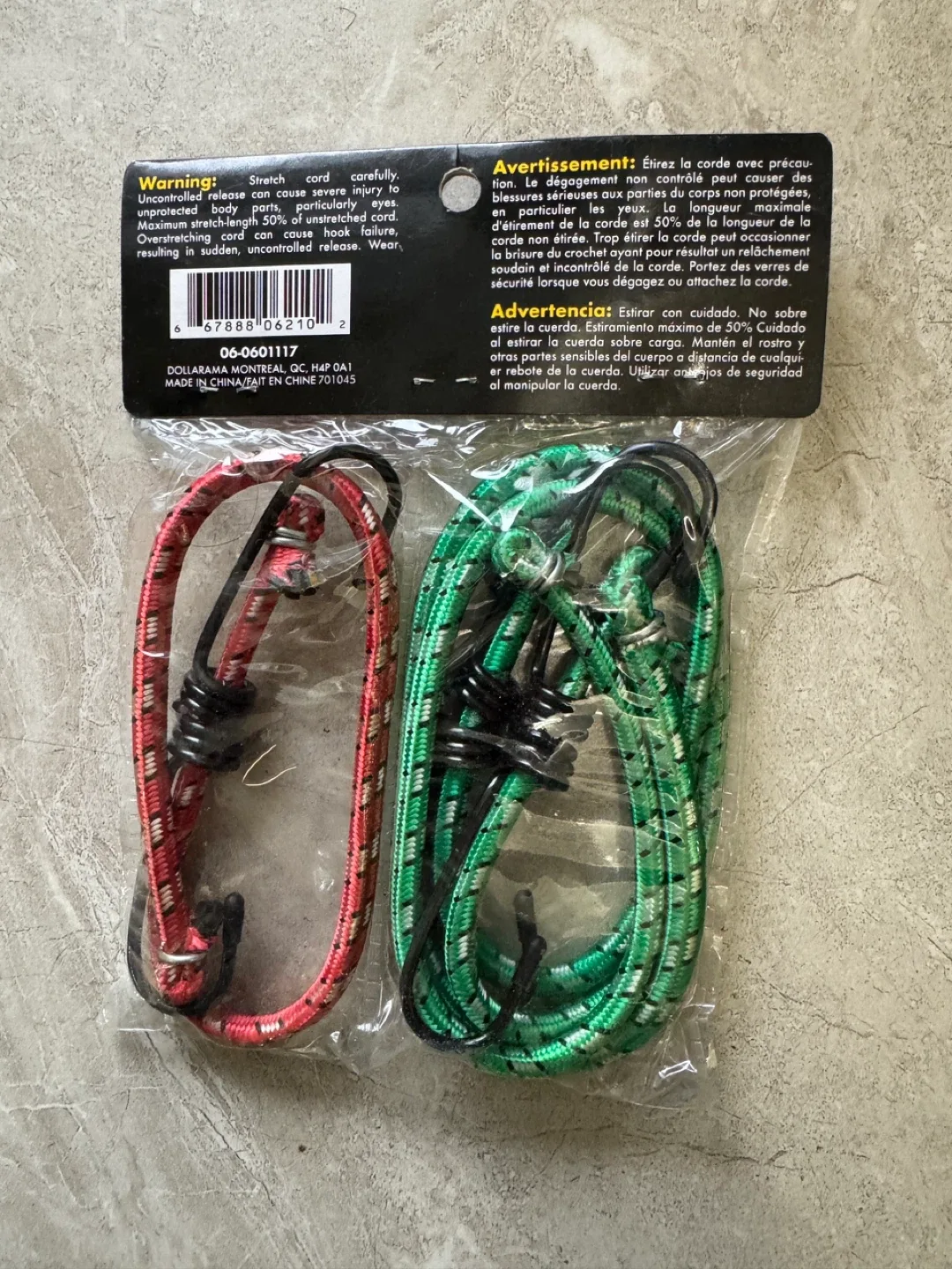Everbilt 5/32 S-Hooks 4 & Duramax Elastic Cords With Hooks 3pc. image indicator(3)