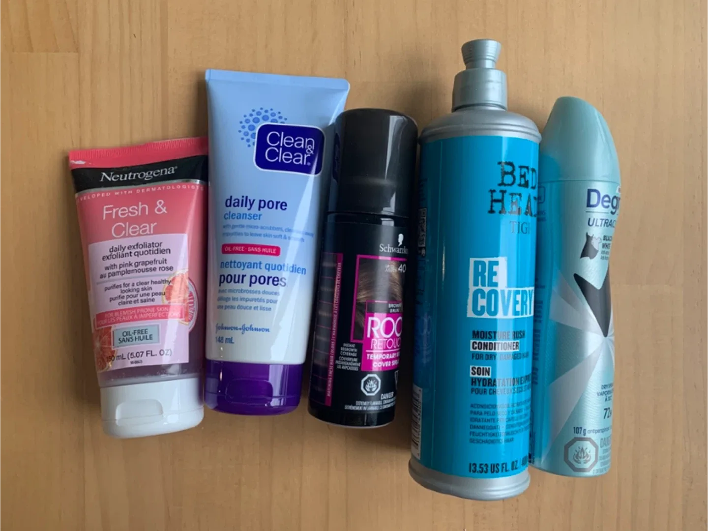 Skincare & Haircare Bundle: Neutrogena, Clean & Clear, Bed Head thumbnail