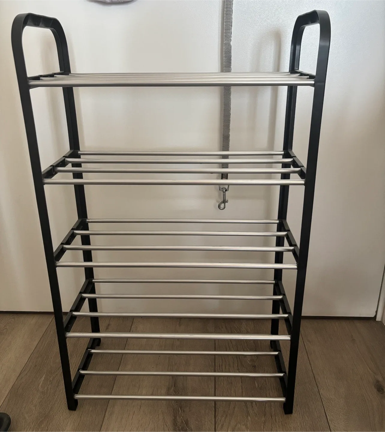 Shoe Rack - Black & Silver thumbnail