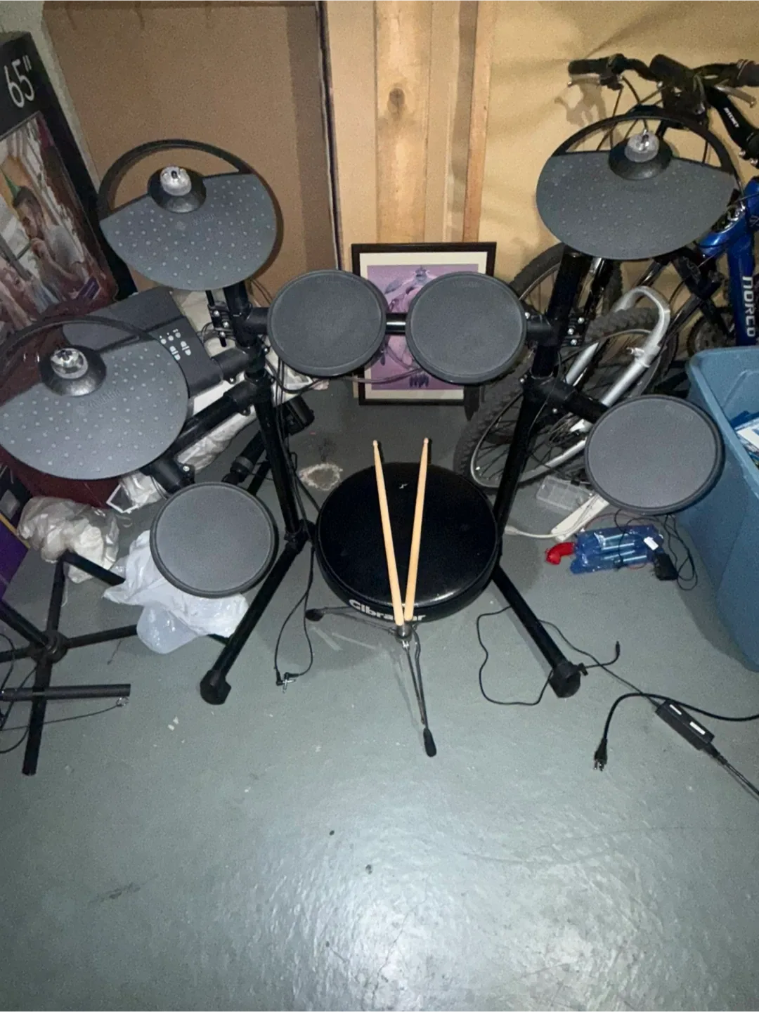 Yamaha DTX Electric Drum Kit thumbnail