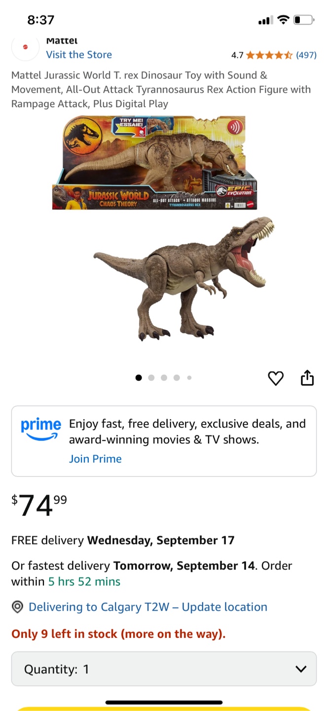 Jurassic World Chaos Theory All-Out Attack Tyrannosaurus Rex - photo 3